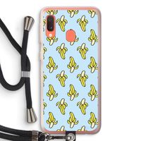 Bananas: Samsung Galaxy A20e Transparant Hoesje met koord Bananas: Samsung Galaxy A20e Transparant Hoesje met koord