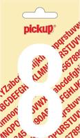 Plakcijfer Nobel Sticker cijfer 8 Pickup - Pickup