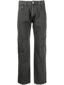 Trussardi pantalon à coupe droite - Noir