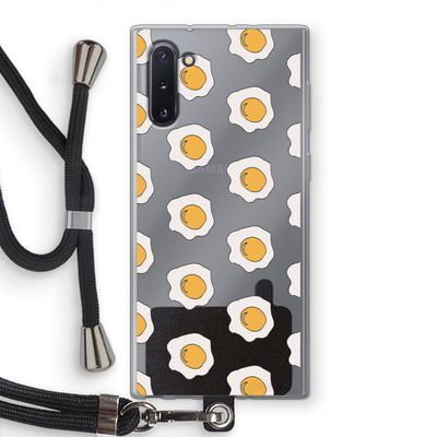 Bacon to my eggs #1: Samsung Galaxy Note 10 Transparant Hoesje met koord