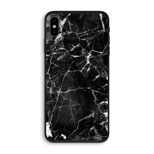 Zwart Marmer 2: iPhone XS Biologisch afbreekbaar hoesje
