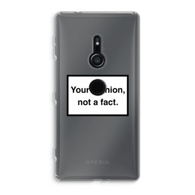Your opinion: Sony Xperia XZ2 Transparant Hoesje