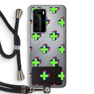 8-bit N°10: Huawei P40 Pro Transparant Hoesje met koord