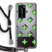 8-bit N°10: Huawei P40 Pro Transparant Hoesje met koord