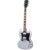 Gibson SG Standard Silver Mist elektrische gitaar met premium gigbag