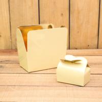 Bonbon doosjes - Chocolade doosje - Crème HOOG - 48 stuks