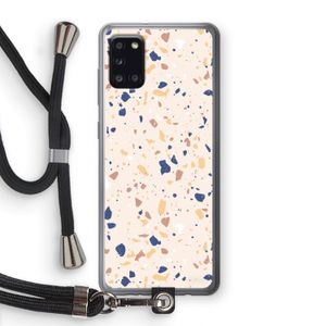 Terrazzo N°23: Samsung Galaxy A31 Transparant Hoesje met koord