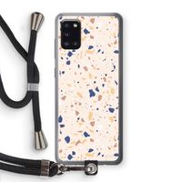 Terrazzo N°23: Samsung Galaxy A31 Transparant Hoesje met koord