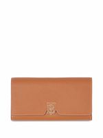 Burberry portefeuille continental à motif monogrammé TB - Marron