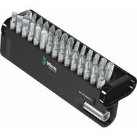 Wera Bit-Check 30 Metal 1 05057434001 Bitset 30-delig Plat, Kruiskop Pozidriv, Kruiskop Phillips, Binnen-Torx, Inbus