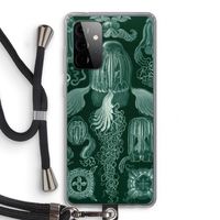 Haeckel Cubomedusae: Samsung Galaxy A72 5G Transparant Hoesje met koord