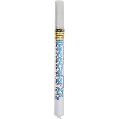 Deco Stift, lijndikte 0,8 mm, zilver, 1 stuk