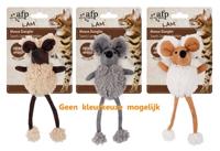 Afp mouse dangler lamswol met catnip assorti Afp mouse dangler lamswol met catnip assorti