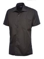 Uneek UC710 Mens Poplin Half Sleeve Shirt