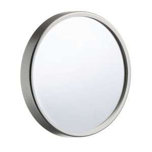 Make Up Spiegel Smedbo Outline Lite voorzien van Zuignap ABS/ Spiegelglas Diameter 90 mm Zilver Smedbo