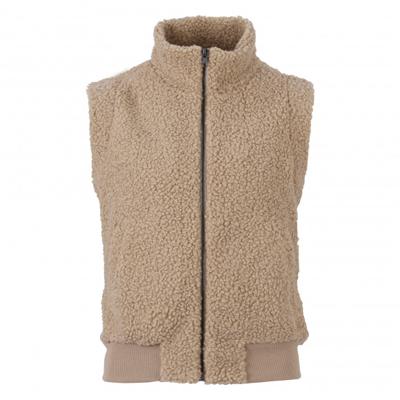 Enjoy - Beige | Dames | Gilet | Beige | S | regular | Kamst mode