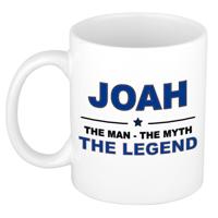 Joah cadeau mok - man myth legend - naam koffiemok - 300 ml - collega - vaderdag