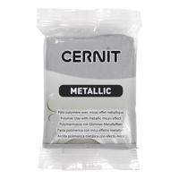 Creativ Company Cernit boetseerklei zilver, 56 gram