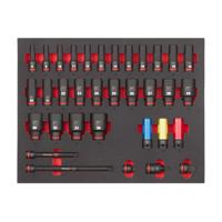 Milwaukee Foam Inlay | 1/2" Doppenset | 34-delig - 4932493394