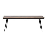 BePureHome Rhombic Eettafel - 220 x 90 cm - Bruin