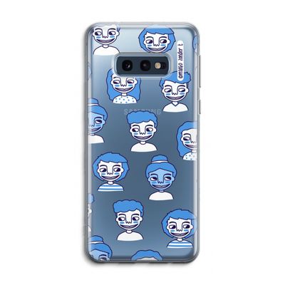 Gezichtjes: Samsung Galaxy S10e Transparant Hoesje
