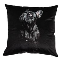 Fluwelen Kussen Country Franse Buldog (45 x 45 cm) - thumbnail