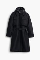 Hybride gewatteerde jas - BLACK - XL