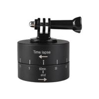 360 graden automatische rotatie Camera Mount voor GoPro(Black)
