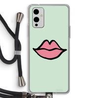 Kusje: OnePlus 9 Transparant Hoesje met koord