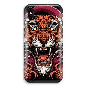 Tiger and Rattlesnakes: iPhone X Volledig Geprint Hoesje