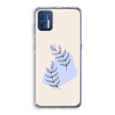 Leaf me if you can: Motorola Moto G9 Plus Transparant Hoesje