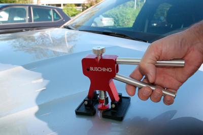 BUSCHiNG uitdeukgereedschapset "dellenpuller" dent removal tool set dellen-puller
