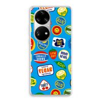 Fruitsticker: Huawei P50 Pro Transparant Hoesje