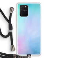 mist pastel: Samsung Galaxy S10 Lite Transparant Hoesje met koord
