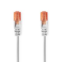 CAT6-kabel | RJ45 Male | RJ45 Male | U/UTP | 15.0 m | Rond | PVC | Grijs | Label - thumbnail