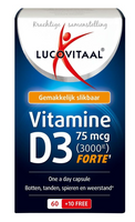 Lucovitaal Vitamine D3 75mcg Capsules - thumbnail