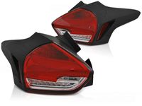Tuning-Tec Achterlichten FORD FOCUS 3 15-18 HATCHBACK ROOD WIT - thumbnail