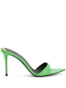 Giuseppe Zanotti sandales Intriigo 90 mm à bout pointu - Vert