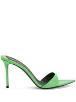 Giuseppe Zanotti sandales Intriigo 90 mm à bout pointu - Vert - thumbnail