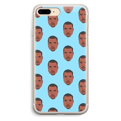 Kanye Call Me?: iPhone 7 Plus Transparant Hoesje