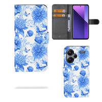 Hoesje voor Xiaomi Redmi Note 13 Pro Plus Flowers Blue