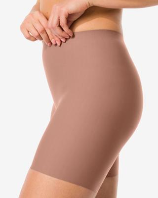 HEMA Medium corrigerende biker hoge taille middenbruin (middenbruin)