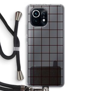 Rooster: Xiaomi Mi 11 Transparant Hoesje met koord