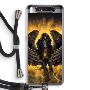 Pegasus: Samsung Galaxy A80 Transparant Hoesje met koord