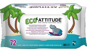 Attitude Eco 100% Biodegradable Wipes