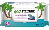 Attitude Eco 100% Biodegradable Wipes