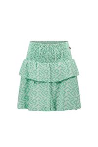 MAYCE Meisjes rok - Mint groen AOP