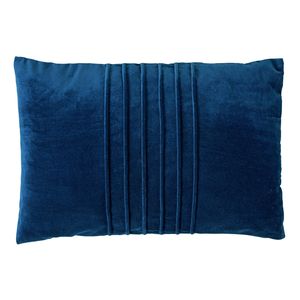 Dutch Decor - PAX - Kussenhoes velvet 40x60 cm Insignia Blue - donkerblauw