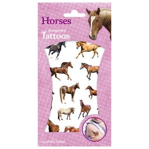 Totum tattoo&apos;s paarden