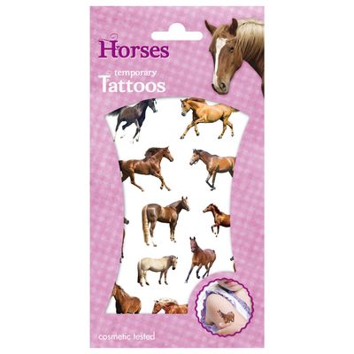 Totum tattoo&apos;s paarden